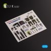 KELIK K72129 A-6E Intruder - interior 3D decals for Trumpeter kit 1/72